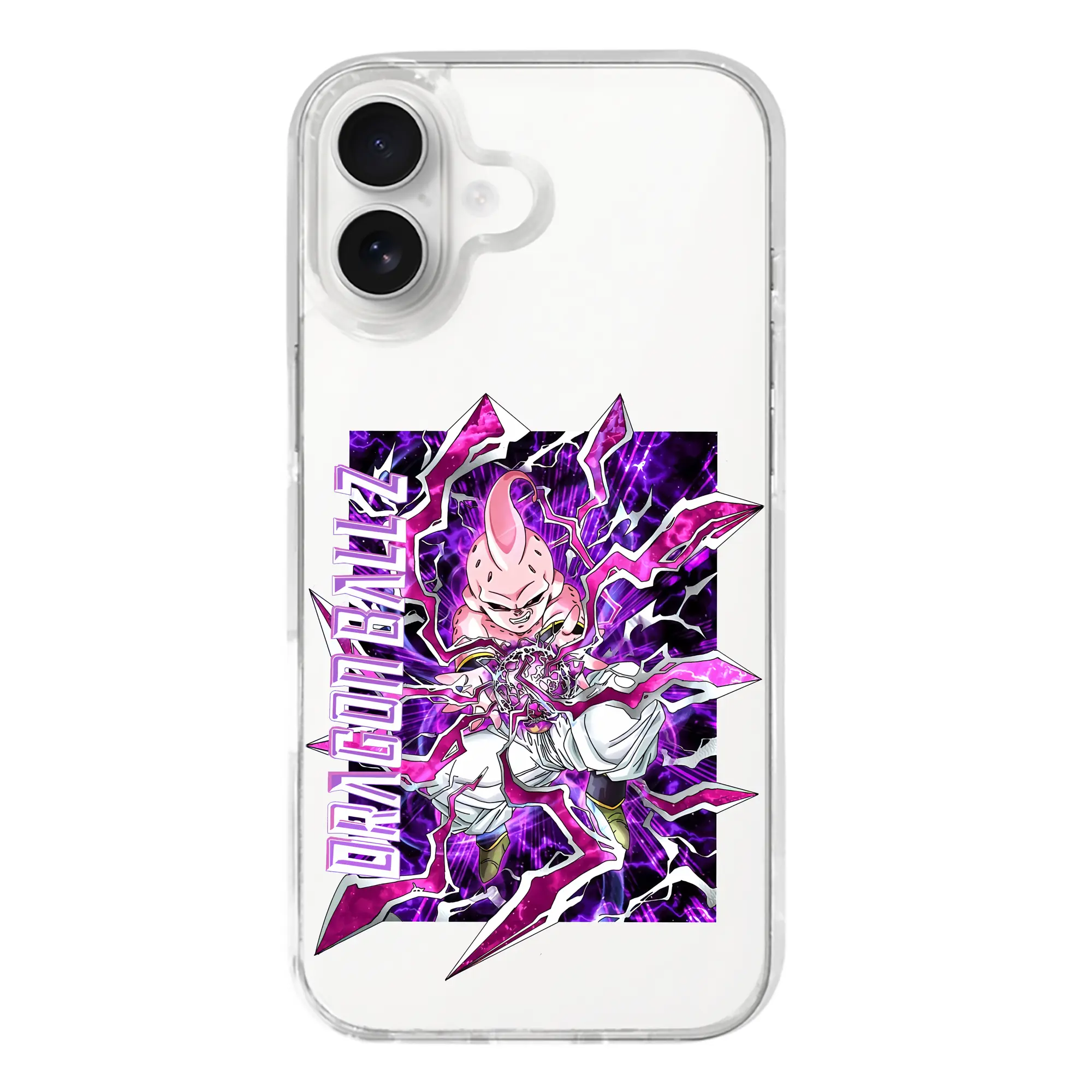 ドラゴンボール グッズ まじん ブウ - iPhone 17シリーズ 透明スマホケース – 薄型・耐衝撃・精密フィット保護カバー